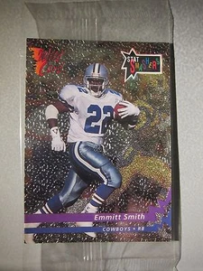 *Rare* 1992 Wild Card Stat Smashers #P2 Emmitt Smith PROMO *SEALED* - Imagen 1 de 2