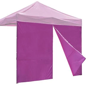 InstaHibit Privacy Sidewall Zipper UV30+ Fits 10x10ft Canopy Garden 1 Piece - Picture 1 of 12
