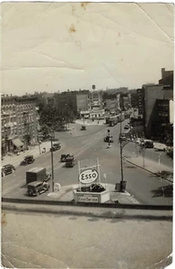 Esso Colonial Service Station USA 1930er Jahre altes Original Foto - Bild 1 von 2