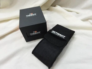 Tissot Watch Co schwarz Einzeluhr Reiseetui / Box mit Filzetui - Bild 1 von 12