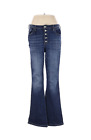 Kancan For Maurices Dark Wash High Rise Button Fly Bootcut Jeans, Womens Size 30