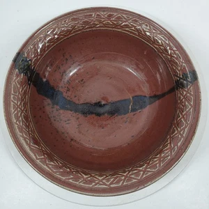 Vintage Birch Breeze Potter Large Ceramic Bowl Signed ART Pottery - Picture 1 of 6