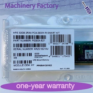 P06189-001 P00924-B21 P03052-091 HPE NEW 2RX4 32GB DDR4 PC4-2933Y RDIMM Memory - Picture 1 of 4