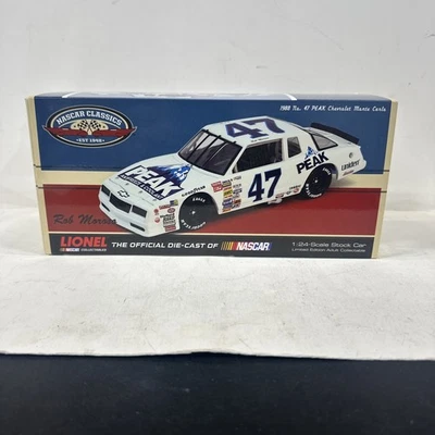 Rob Moroso 1988 Peak Nascar 1/24 压铸动作蒙特卡罗雪佛兰 #47 /732 LE — 第 1/4 张图片