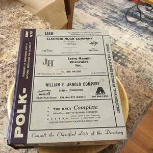 Jacksonville, FL 1983 Polk Telefonbuch tolles Genealogie-Tool sehr guter Zustand - Bild 1 von 9