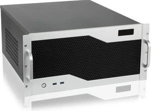 RackChoice 5U rackmount Server Chassis Silver Color Support Liquid Cooling - Photo 1/4