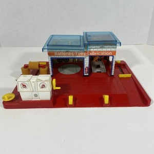 Vintage 24-Hour Service Station. Working. Small crack. Diecast - Carwash - Picture 1 of 13