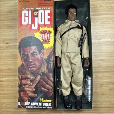 Hasbro G.I. 2006 nuevo Joe Adventure Team African American Adventurer 12"" como nuevo Foto 1 de 4