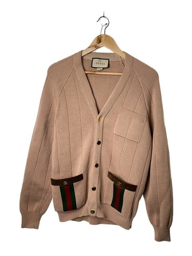 GUCCI Cardigan (leggero) S Lana BEG 626349 XKBFJ