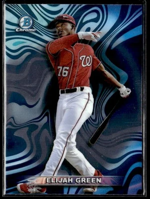 L18,925 - 2022 Bowman Chrome Draft Mood Ring #MR5 Elijah Green - Image 1 of 2