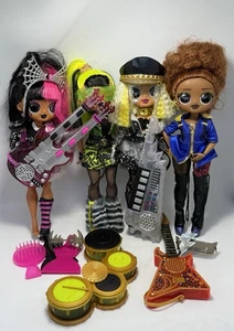 LOL Surprise! OMG Remix Rock FAME QUEEN Fashion Dolls Bundle - Picture 1 of 14