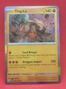 Ting-Lu #109/182 Holo SV04: Paradox Rift Pokemon TCG 2023 c^N - Picture 1 of 2