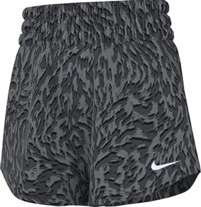 Nike One Animal Print Girls Shorts Kids XL Dri-Fit Athletic Gray FQ4527-084 New - Picture 1 of 6