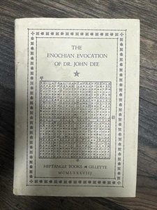 The Enochian Evocation of Dr John Dee Heptangle Books, Occult, Magic, 1984,1987 - Picture 1 of 1