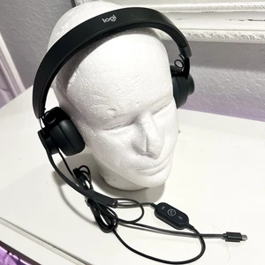 Logitech Zone 750 Wired USB-C Headset with Noise-Canceling Mic - Used WORKS! - Picture 1 of 6