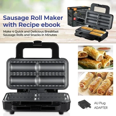 Sausage Roll Maker Sausage Roll Maker Hot Dog Maker Breakfast Maker Machine 800W - image 1 of 4