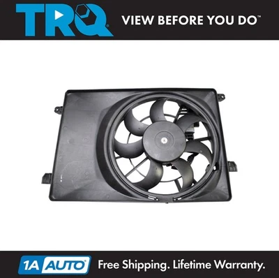 TRQ Engine Radiator Cooling Fan Assembly for 2017-2022 Kia Sportage - Image 1 of 3