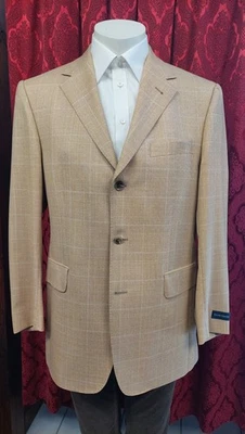 Eduard Dressler Sakko Gr.48 Loro Piana Einreiher 3-Knopf -S447A - Bild 1 von 4