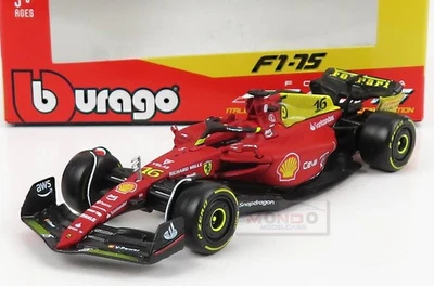 1:43 BURAGO Ferrari F1-75 #16 Monza Gp Italy 2022 Leclerc BU36832LE-MONZA - Immagine 1 di 4
