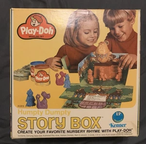 Kenner Play-Doh Humpty Dumpty Story Box 1975 De colección Nuevo - Imagen 1 de 15