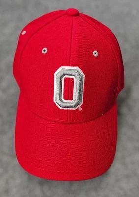 Ohio State Buckeyes Vintage Acrylic/Wool Fitted Zephyr Hat Cap Size 7 1/8 - Image 1 of 4