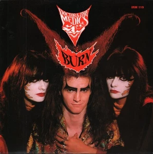Doctor and the Medics Burn 7" vinyl UK Irs 1986 - pic sleeve IRM119 - Picture 1 of 3