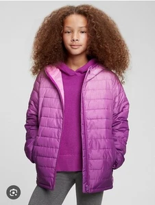 GAP KIDS ColdControl Puffer Jacket Size medium Purple Ombré. Primaloft - Picture 1 of 7