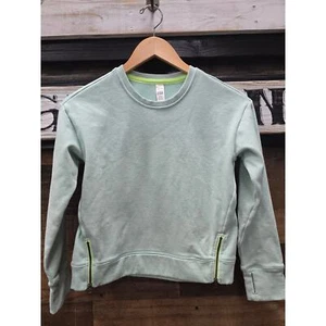 Athleta Mädchen, türkisfarbenes Sweatshirt, Größe Medium 8-10  - Bild 1 von 7
