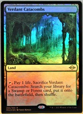 Verdant Catacombs Foil MTG Modern Horizons 2 Prerelease NM x1