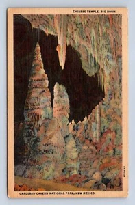 Chinese Temple Big Room Carlsbad Cavern National Park N.M. Postcard Unposted - Imagen 1 de 2