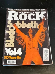 Classic Rock Magazine September 2022 Black Sabbath Jethro Tull Skid Row & More - Picture 1 of 1