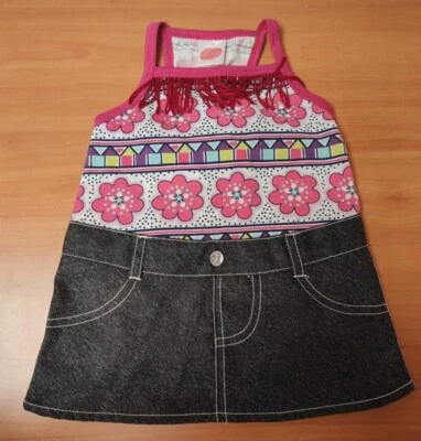 Falda Denim Frigorífico Rosa Lulu SimplyShe Rosa Estrás Corte Alto Vientre - Talla Med Foto 1 de 2