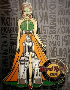VESTIDO PAISAJE URBANO EN LÍNEA SERIE IRLANDA TRINITY COLEGIO CHICA PRENDEDOR Hard Rock Café - Imagen 1 de 1