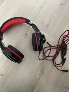 Gaming Headset Kopfhörer 3.5mm mit Mikrofon LED für PS4 Xbox One PC Laptop - Bild 1 von 2