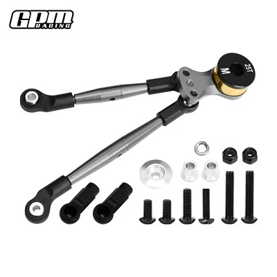 GPM Aluminium Hi-Torque Servo Saver 25T With Tie Rod For TAMIYA Lunch Box - Image 1 of 4