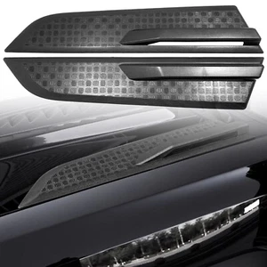 Cubierta decorativa lateral capó delantero para Jetour T2 2023-2025 2 piezas (negro mate) - Imagen 1 de 7