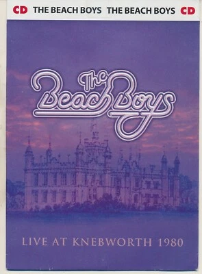 The Beach Boys live at knebworth 1980 2002 2010 A5 Cardsleeve Czechia CD  New - Image 1 of 4