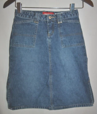 Falda vaquera azul denim UNIONBAY para niñas talla 8 Foto 1 de 4