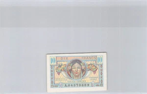 Treasure French 10 Francs (1947) N° A04370889 - Picture 1 of 2