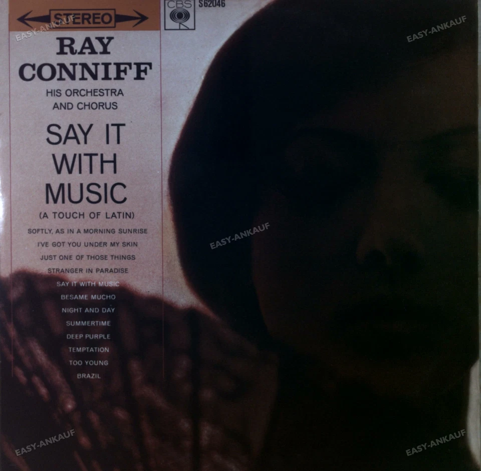Ray Conniff, Orchestra & Chorus - Say It With Music A Touch Of Latin NL LP . - Image 1 of 1
