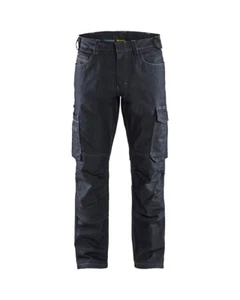 BLAKLÄDER Service Arbeitshose Denim Stretch Gr.C44 #143911418900 - Bild 1 von 4