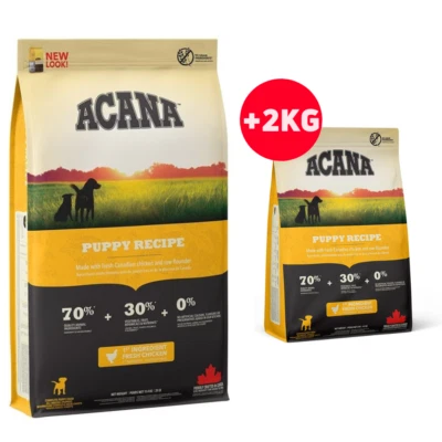 ACANA Puppy & junior dog 13,4 kg (11,4kg + 2kg) - Bild 1 von 3