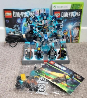 XBOX 360 LEGO Dimensions Starter Pack: Game Portal Batman Gandalf Lucy + EXTRAS - Image 1 of 4