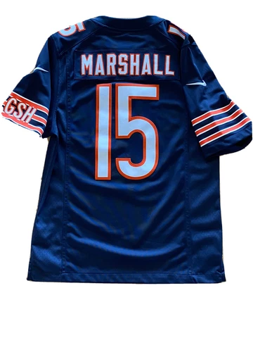 NIKE On Field NFL Chicago Bears Brandon Marshall #15 Men’s Small Jersey - New Cover