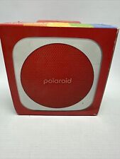 Polaroid P1 Music Player (Red) - Super Portable Wireless Bluetooth Speaker