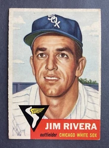 1953 Topps #156 Jim Rivera (Chicago White Sox) - Picture 1 of 2