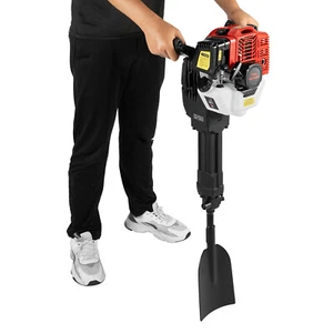 52CC 2Stroke Gas Powered Excavator Portable Tree Digger Garden Shovel Pit Digger - Picture 1 of 19