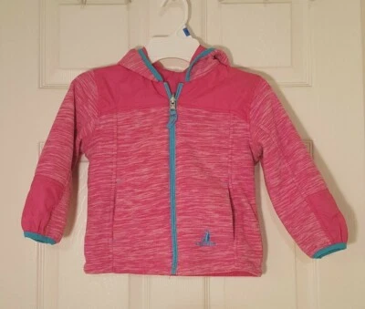 Chaqueta para niñas RUGGED BEAR talla 3T rosa y verde azulado Foto 1 de 4