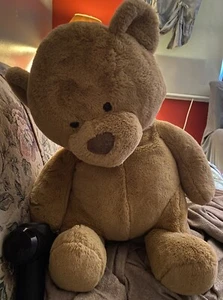 Animal Adventure großer brauner Teddybär Plüsch 24 Zoll Stofftier Lovey - Bild 1 von 7