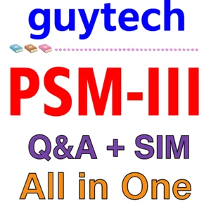 PSM-III - Scrum Professional Scrum Master III PSM3 Exam Q&A+SIM - Picture 1 of 1